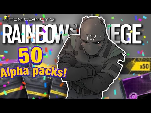 Alpha Pack Opening (For every Rare, Epic or Legendary I show a play) - Rainbow Six Siege