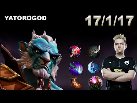 Yatoro -  Phantom Lancer Safelane. YATOROGOD destroys opponents by 11k. Team Spirit Yatorogod.