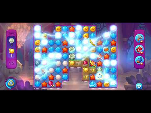 Fishdom gameplay level 2145 success win