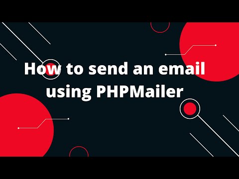 How to send an email using PHPMailer in PHP | PHP Tutorial