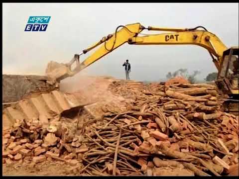 ৮টি ইটভাটায় অভিযান চালিয়ে প্রায় অর্ধকোটি টাকা জরিমানা করেছে ভ্রাম্যমাণ আদালত
