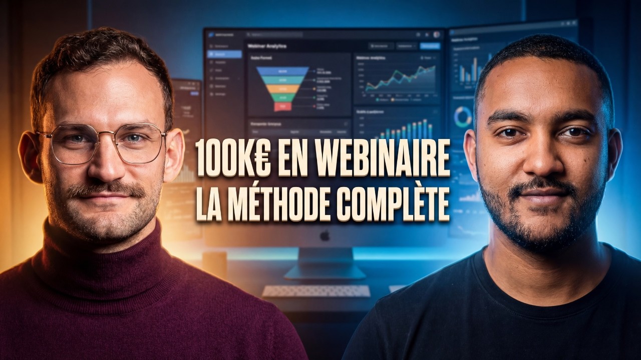 Miniature de l'épisode : Brice Hubert : 100 K€ par webinaire, la méthode complète