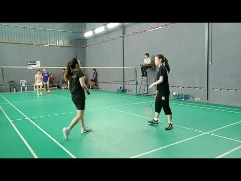 Badminton FINAL LSJ2 Women's Double Bakat Baru - Lim Lun Chi / Oeng Siew Hui Vs Xin Rou / Ng Joe Ee