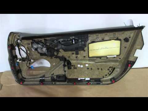 2006 Mercedes SL500 Front door / liner NIQ TRIM PANEL LIGHT GREY LH - mbiparts.com Used OEM M... OEM