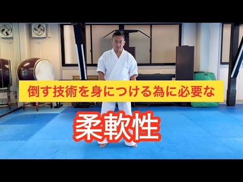 成嶋道場 成嶋 竜　倒す技を身につける為に必要な柔軟性