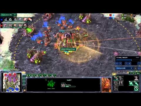 [Mouse]Lucifron(T) Vs  [M+]Goswser(Z) Bel Shir Vestige Asus Summer 2013 Group D Game 1 Starcraft 2