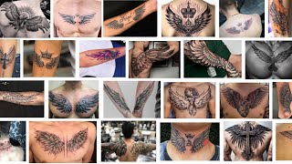 Best Wing Tattoos for Men #trending #wingtattoos #tattoo