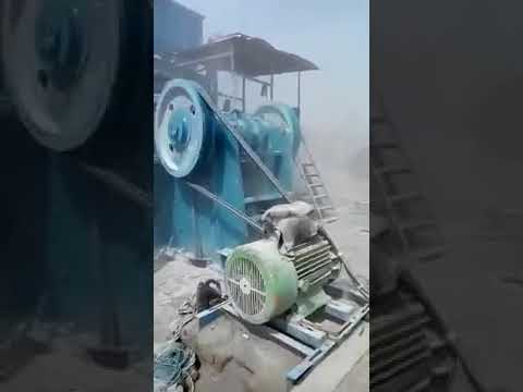 Mrb mild steel secondary double toggle jaw crusher, for ston...