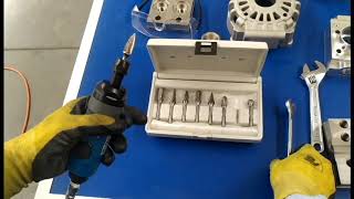 Prueba de fresas rotatoria de carburo de tungsteno Muraki
