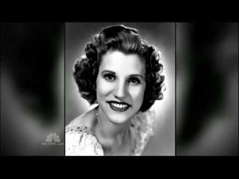 Patty Andrews:  News Report of Her Death - January 30, 2013