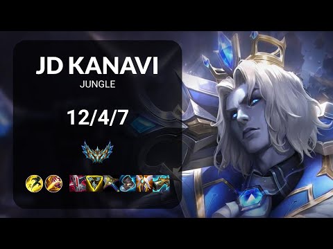 JD Kanavi Viego vs Lee Sin JUNGLE - KR CHALLENGER Patch 14.22
