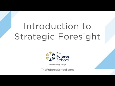 TFSX Introduction to Strategic Foresight