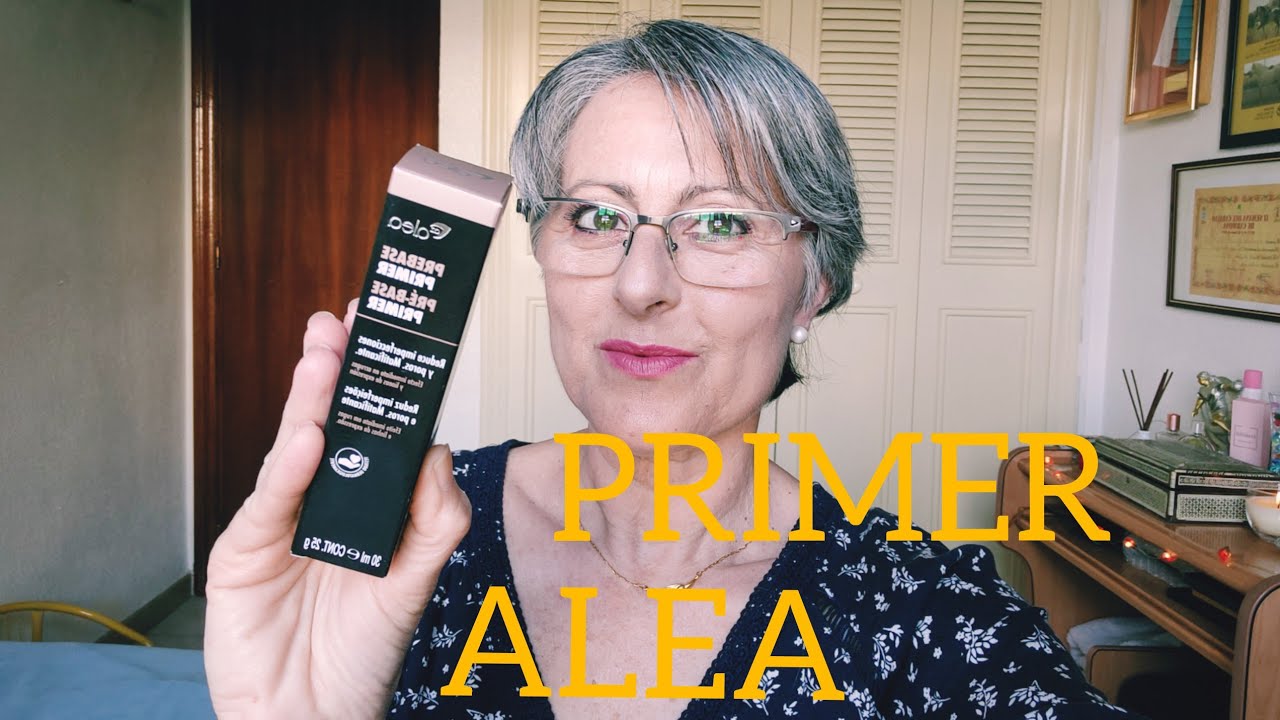 Primer #Alea de #mercadona+maquillaje con paleta #cosmic