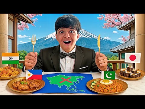 Eating Foods From Every Country !