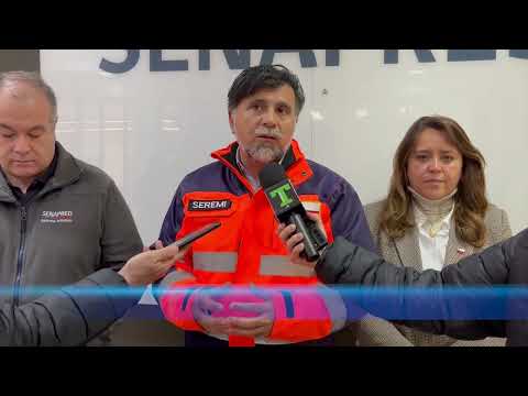 🌧️ Autoridades monitorean la Región de O'Higgins en una nueva Mesa Técnica por el sistema frontal