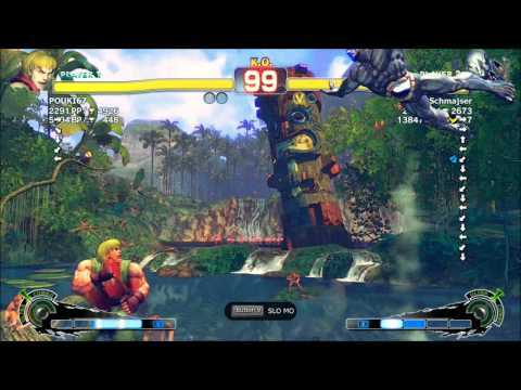 SSF4AE 2012 POUKIi67 (Ken) vs Schmajser (Seth) - Ranked match
