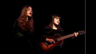 First Aid Kit live - Heaven Knows (New Song) - (Conor Oberst support) Munich Muenchen 2013-01-22