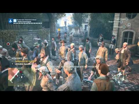 Assassin's Creed Unity first assassination mission
