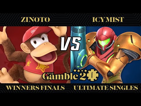 The Gamble 2 Winners Finals - Zinoto (Diddy Kong) vs. IcyMist (Samus) - SSBU