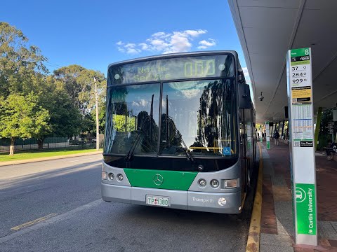 Transperth TP 1380 Mercedes Benz OC500LE CNG ZF Kickdown