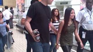 Charice - Toronto performance/autograph signing - Walking from Dressing Room to Stage