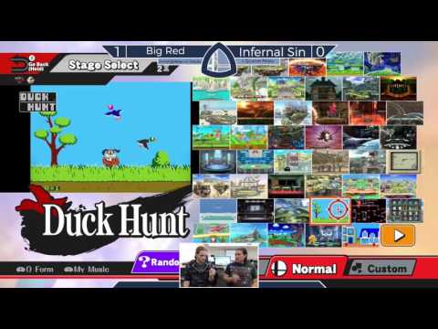 Sm4sh@Mines 43 - Big Red (R.O.B.) Vs. Infernal Sin (King Dedede, Bowser Jr.) - Losers Quarterfinals