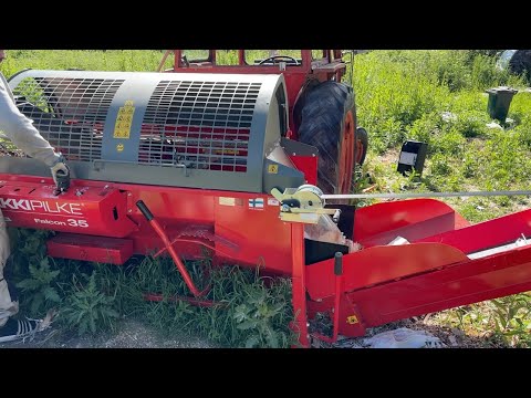 Köp Vedprocessor Hakki Pilke Falcon 35 med stockbord på Klaravik