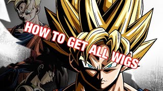 HOW TO GET ALL SAIYAN WIGS IN XENOVERSE 2!