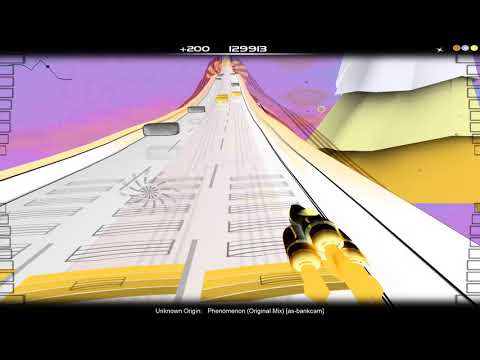 Audiosurf MODDED - Unknown Origin - Phenomenon (Original Mix)