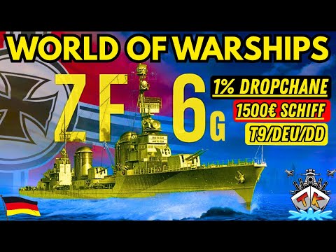 💸 1500€ Schiff im Einsatz! ✨ ZF-6 GOLDEN im SPECIAL ⚓🔥 | World of Warships 🚢🎯