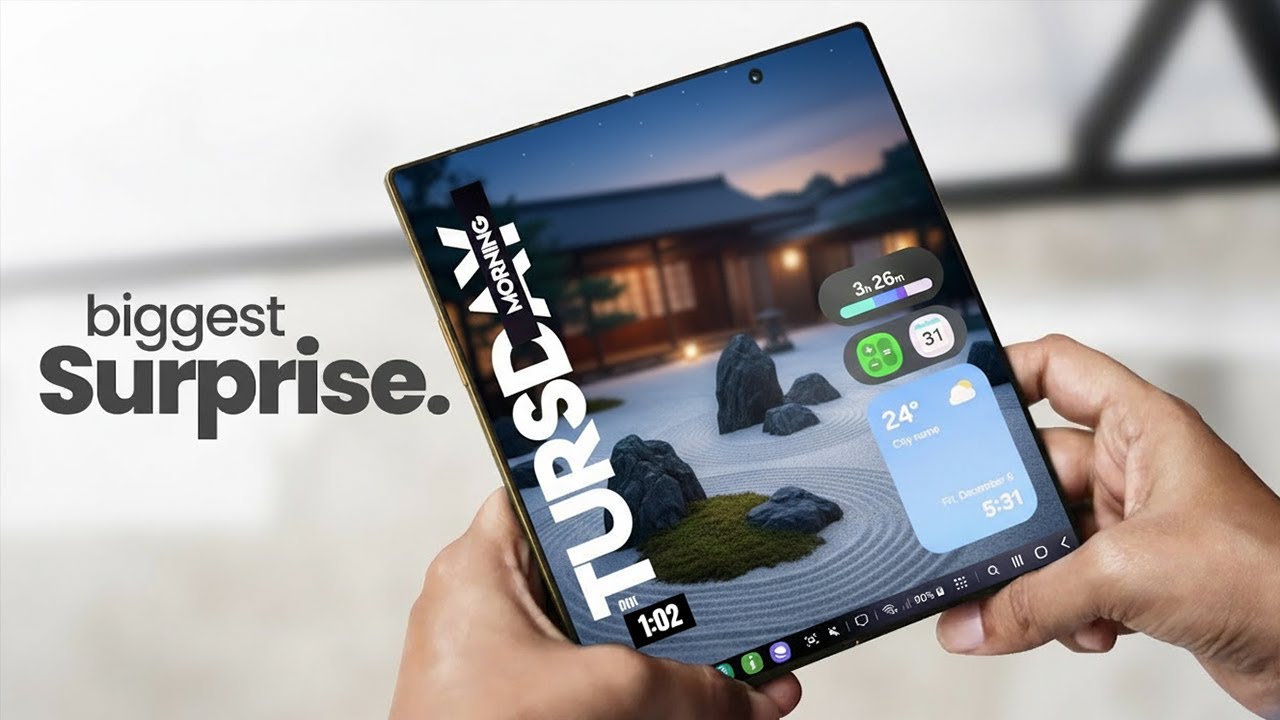 Bocoran Galaxy Z Fold 8: Desain Bebas Lipatan, Baterai 5300mAh, S Pen Kembali
