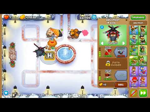 BTD6 - Winter Park CHIMPS Mode Easy Guide 2021