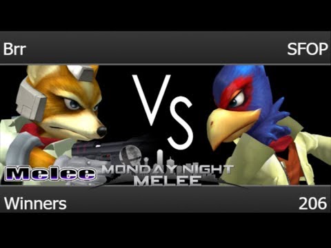 MNM 206 - Brr (Fox) vs SFOP (Falco) Winners - Melee