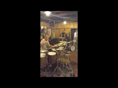 Jamming with Stanton Moore on Galactic's "Go Go".