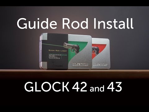 LaserMax Glock Guide Rod Install - Glock 42 and 43