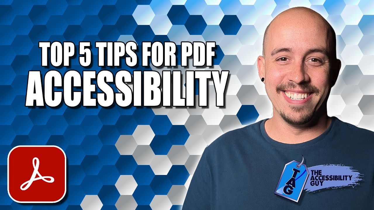 5 Tips You Didn't Know About PDF Accessibility | Adobe Acrobat