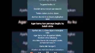 Lirik OST. SINGLE [GEISHA - Sementara Sendiri]