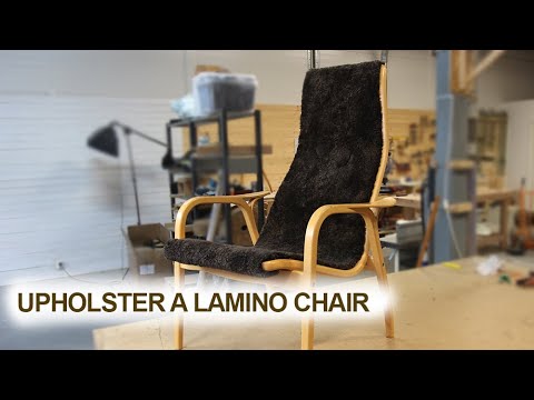 , title : 'How to upholster a Lamino lounge chair (klä om lamino)'