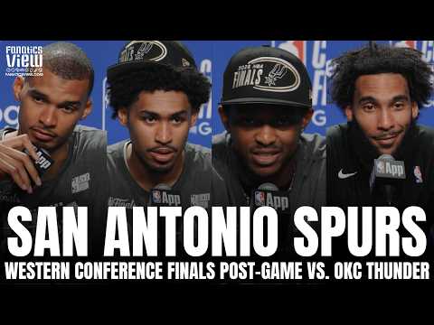 Victor Wembanyama & San Antonio Spurs Recap EMOTIONAL NBA FINALS BERTH, WCF GM7 Win vs. OKC Thunder