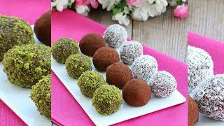 Çikolatalı Lezzet Topları Tarifi - Pratik Çikolatalı Truf