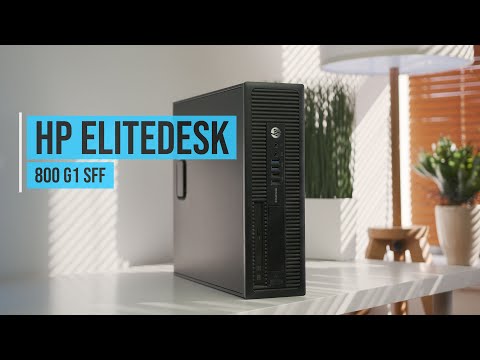 HP EliteDesk 800 G1 SFF Core i7 4770 3.4 GHz | 16 GB | 512 SSD | WIN 7 | DP | VGA