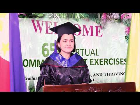 2021 Marinduque State College 65th Virtual Commencement Exercises