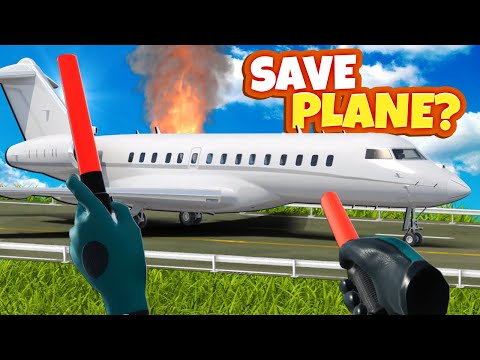 I Got FIRED While Working on Planes in Airport Ground Handling Simulator VR! - YouTube