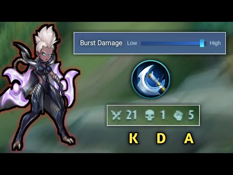 21 KILLS!! (MUST TRY THIS!) KARRIE HIGH BURST BUILD🔥 MLBB