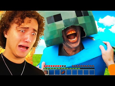 Reacting To Minecraft In Real Life!