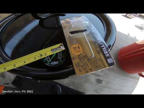 Pit Barrel Cooker Temp Gauge Modification