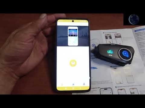 BLİC Q28 CHEAP CAMERA HELMET HEADSET İNTERCOM APP MOUNTİNG ON HELMET MINI TEST PART 1