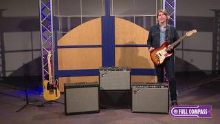 Video thumbnail for Fender '65 Twin Reverb, '65 Deluxe Reverb & Hot Rod DeVille III 212 Tube Guitar Amps | Full Compass by Full Compass