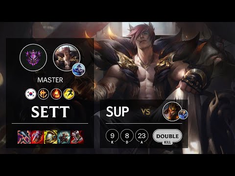 Sett Support vs Jarvan IV - KR Master Patch 11.16