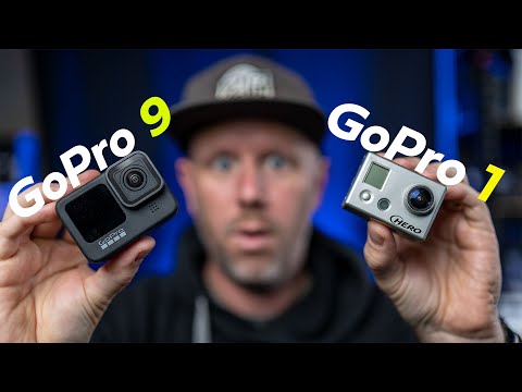 ORIGINAL GoPro HD Hero 1 Vs GoPro HERO 9 - CRAZY DIFFERENCE!